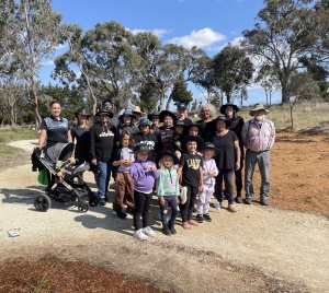 A Successful Community Planting Day at the Gunning Showground Bush Block